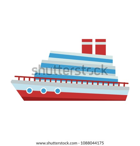 Cruiser ship cartoon