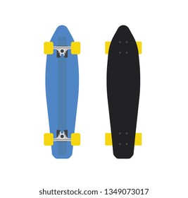 Cruiser Skateboard vector 3