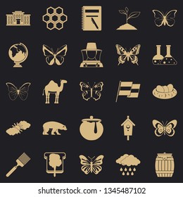 Crum icons set. Simple set of 25 crum vector icons for web for any design