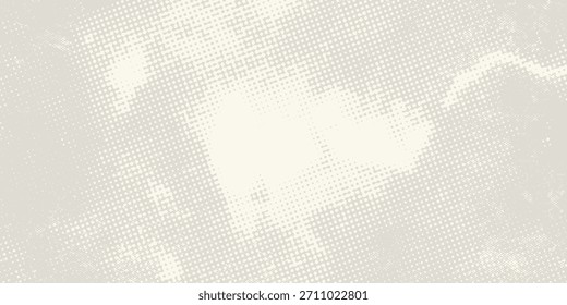 Gestrichene Textur aus Papier für Ecru-Boote. Abstrakte Creme Textur alten Papierhintergrund. Beige alte Pappkulisse. Vektorgrafik von Grunge-Vintage-Notenblatt oder -paket. Altes Papyrus