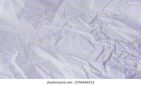 Gekrümmtes Graphgitterpapier mit Rasterpunkten und subtiler Schattierung.
Die bedrückte Textur verleiht dem Ganzen eine gealterte, künstlerische Anziehungskraft.
Perfekt für Kompositionen mit Retro-Themen, Notebook-Covers oder digitale Overlays.
