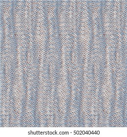 Crumpled old rough fabric texture. Abstract vector.