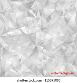 Crumpled paper background.
