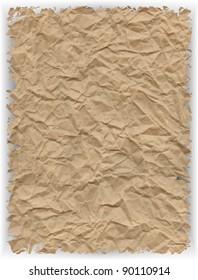 crumpled paper background