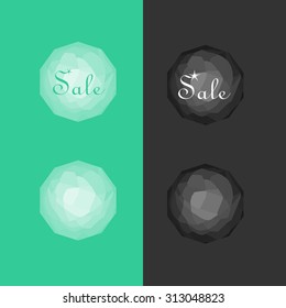 crumpled paper ball icon /background