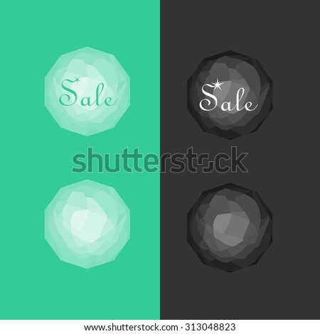 crumpled paper ball icon /background