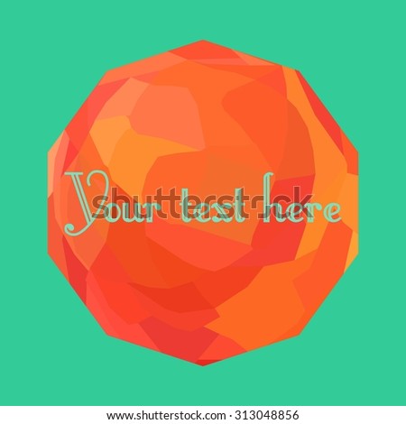 crumpled paper ball icon /background