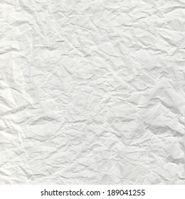 Crumpled paper texture background