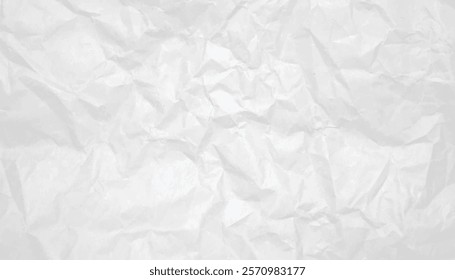 crumpled paper texture background of vector