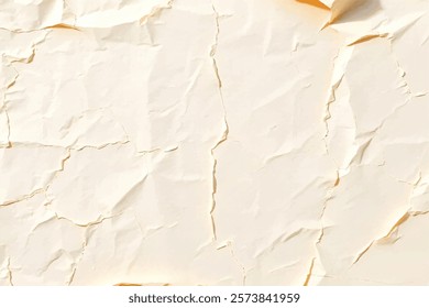 crumpled paper texture background of vector