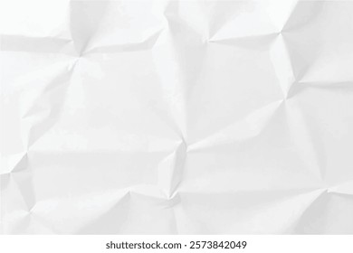 crumpled paper texture background of vector