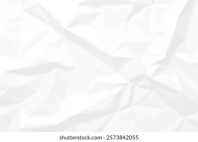 crumpled paper texture background of vector