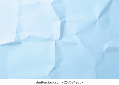 crumpled paper texture background of vector