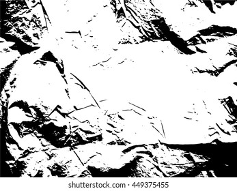 Crumpled paper texture used for background