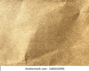 Crumpled paper texture. Vector illustration.