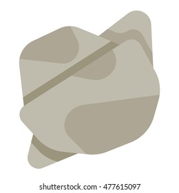 Crumpled paper vector illustration.
