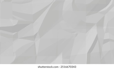 Crumpled White paper texture background. Background for various uses.
