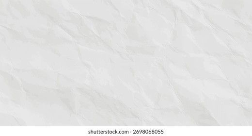 Papel blanco arrugado Textura de fondo Vector Diseño Abstractas