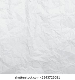 Crumpled and Wrinkled old paper texture vector background