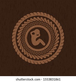 crunch icon inside wood emblem