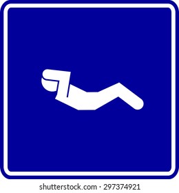 crunches exercise sign