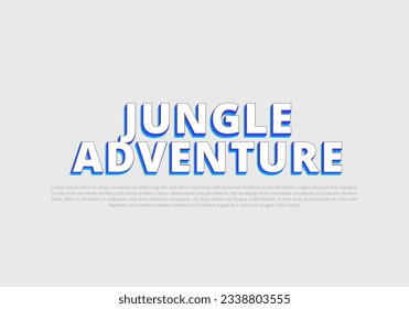 Crunchy text effect template with 3d bold style use for logo Pro Vector