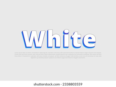 Crunchy text effect template with 3d bold style use for logo Pro Vector