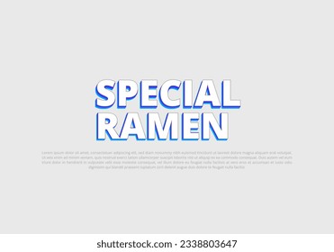 Crunchy text effect template with 3d bold style use for logo Pro Vector
