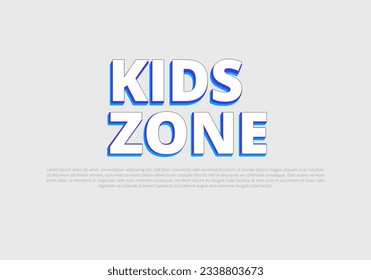 Crunchy text effect template with 3d bold style use for logo Pro Vector