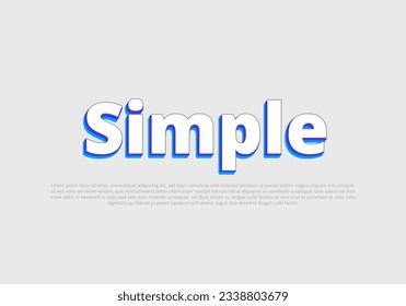 Crunchy text effect template with 3d bold style use for logo Pro Vector