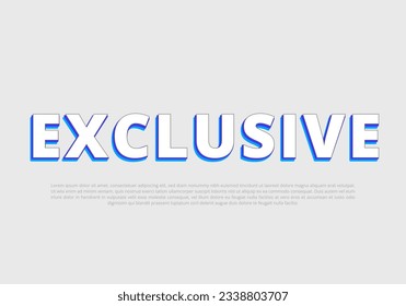 Crunchy text effect template with 3d bold style use for logo Pro Vector