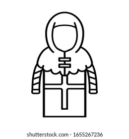 crusader knight armor line icon