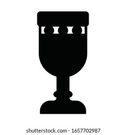 crusader knight cup simple icon