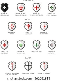 Crusaders heraldic