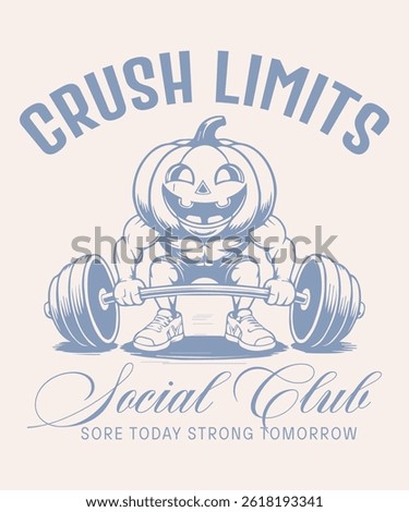 Crush Limits Graphics Design for Man