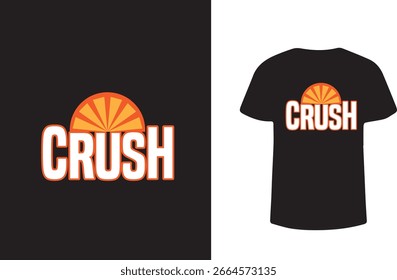 Diseño de camiseta de Vector aplastante Ever.