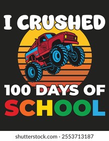 I crushed 100 days of school graphic design.