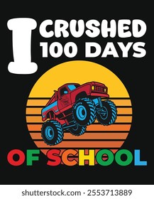 I crushed 100 days of school graphic design.