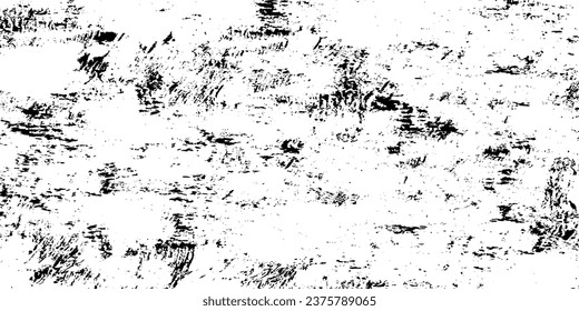 Crushed crumbled plaster on old painted brushed surface. Shabby putty city exterior. Rough grunge chipped edge of worn block. Old messy countryside peeling stones