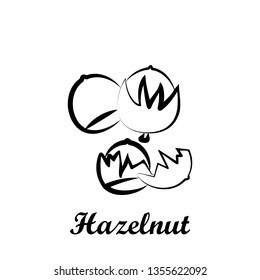 Crustaceans, fruit, hazelnut icon. Element of Crustaceans icon. Hand drawn icon for website design and development, app development. Premium icon