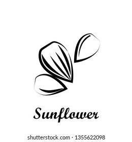 Crustaceans, fruit, sunflower icon. Element of Crustaceans icon. Hand drawn icon for website design and development, app development. Premium icon