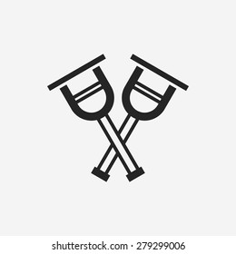 Crutch icon