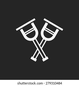 Crutch icon