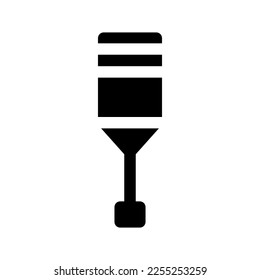 Crutch Icon Vector Symbol Design Illustration