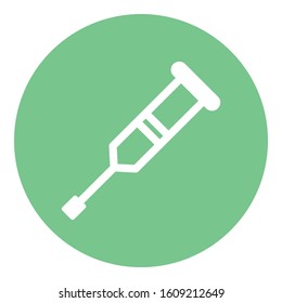 
Crutch Isolated Vector icon which can be easily modified or edit
