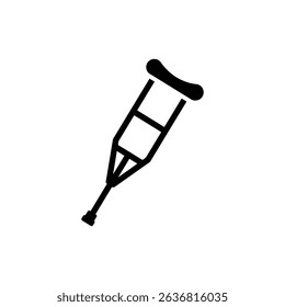 Crutch Under Arm Icon for Mobility Assistance and Support