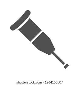 Crutch Vector Icon