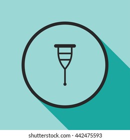 crutches icon
