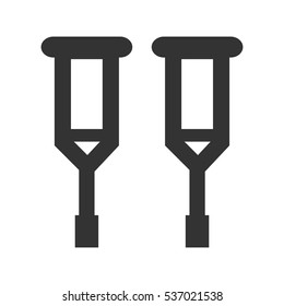 Crutches Icon