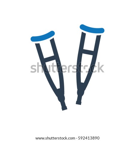 Crutches Icon